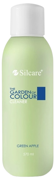 Рідина для знежирення нігтів Silcare The Garden of Color Зелене яблуко 570 мл (5906720561393) - зображення 1