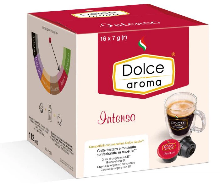 Капсули Dolce Aroma Intenso, 16 капсул Dolce Gusto ( 17099 ) - Фото 1 Капсули Dolce Aroma Intenso, 16 капсул Dolce Gusto ( 17099 ) - изображение 1
