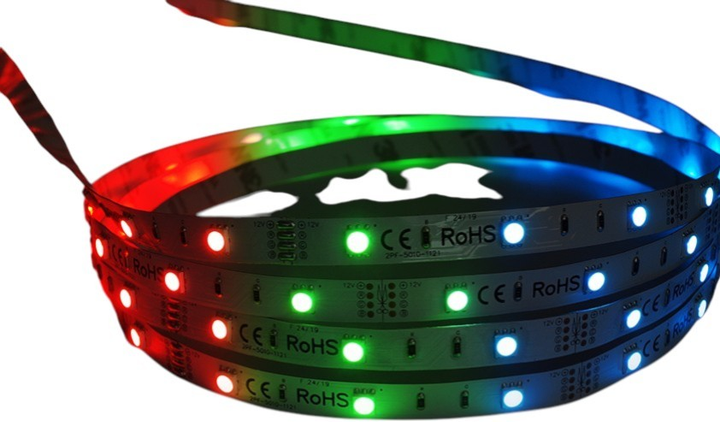 Taśma LED MW Lighting 24V RGB IP20 5 m (5902135157756) - obraz 1