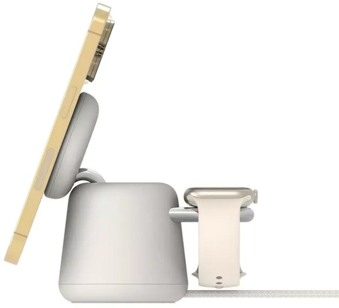 Bezprzewodowa ładowarka Belkin BoostCharge Pro 2-in-1 MagSafe 15W White (WIZ020VFH37) - obraz 8