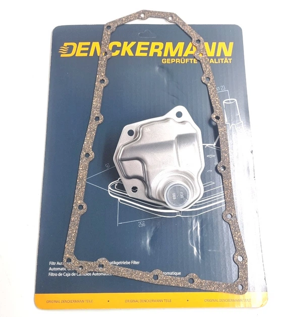Фільтр автоматичної коробки передач з прокладкою A220037 DENCKERMANN X-TRAIL, Икс-Треил, QASHQAI, Кашкай, ROGUE, Рог 31728-X480A, - зображення 6