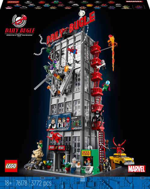 Конструктор LEGO Marvel Spider-Man Дейлі Бьюґл 3772 деталі (76178) (955555910624624) - Уцінка - зображення 1