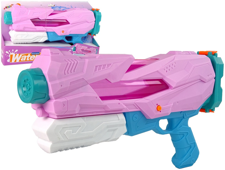 Водний пістолет LEAN Toys 800 мл Рожевий 13119 (5905323213210) - зображення 2
