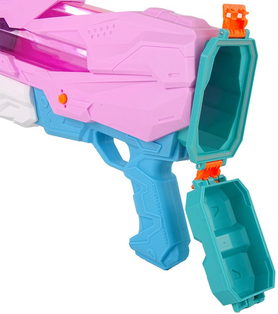 Водний пістолет LEAN Toys 800 мл Рожевий 13119 (5905323213210) - зображення 5