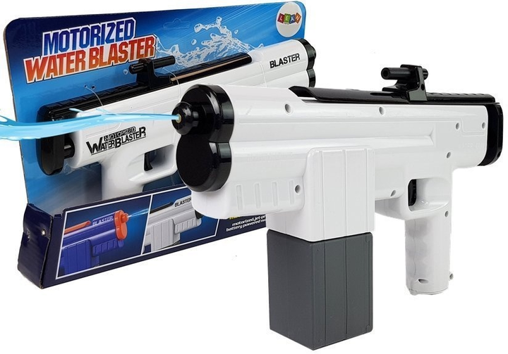 Pistolet na wodę LEAN Toys 346 ml Biały 8189 (5903802455663) - obraz 2