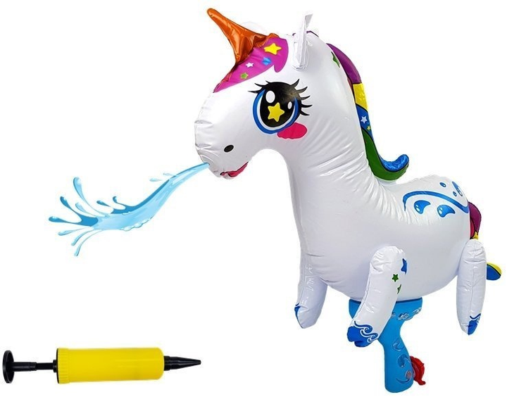 Pistolet na wodę LEAN Toys Jednorożec duży pompowany 8211 (5903802455885) - obraz 4
