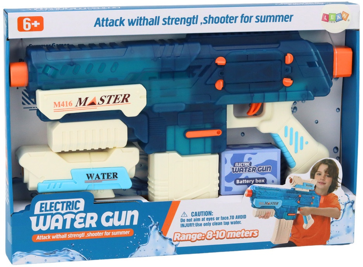 Водяний автомат LEAN Toys M416 500 мл 17943 (5905991008194) - зображення 1