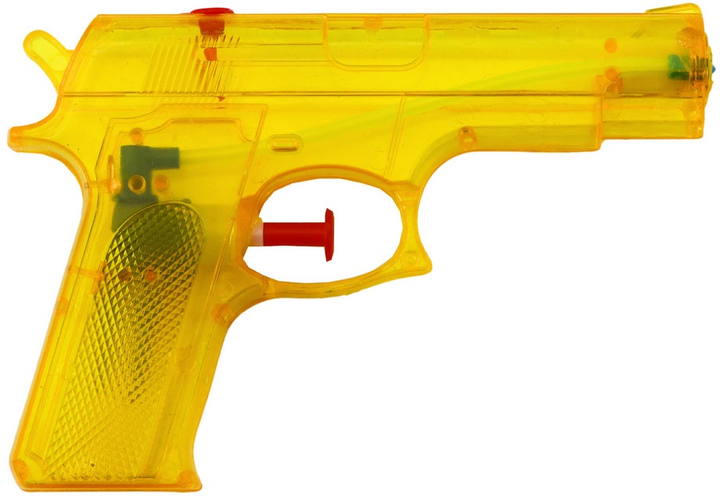 Pistolet na wodę LEAN Toys mały plastikowy Żółty 20883 (5905991031888) - obraz 1