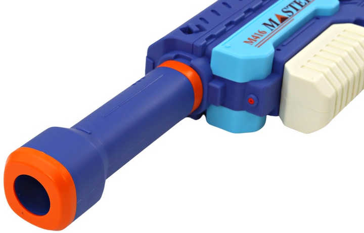 Водяний автомат LEAN Toys M416 500 мл Синій 17939 (5905991008156) - зображення 5