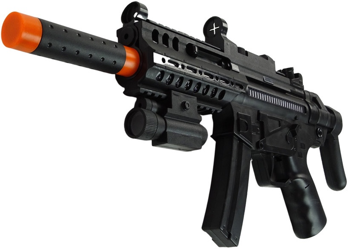 Karabin maszynowy na baterie LEAN Toys ze światłem i dźwiękiem 10392 (5904665992319) - obraz 3