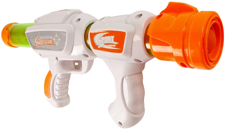Набір для стрільби LEAN Toys Пістолет на поролонові кульки + Мішень 11369 (5905214974510) - зображення 4