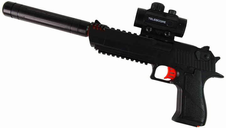 Karabin-pistolet LEAN Toys na kulki wodne z akcesoriami Kolorowy 16014 (5905679075609) - obraz 5