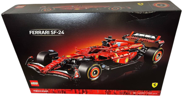 Zestaw klockow LEGO Technic Bolid F1 Ferrari SF-24 1361 element (42207) (955555911087995) - Outlet - obraz 2