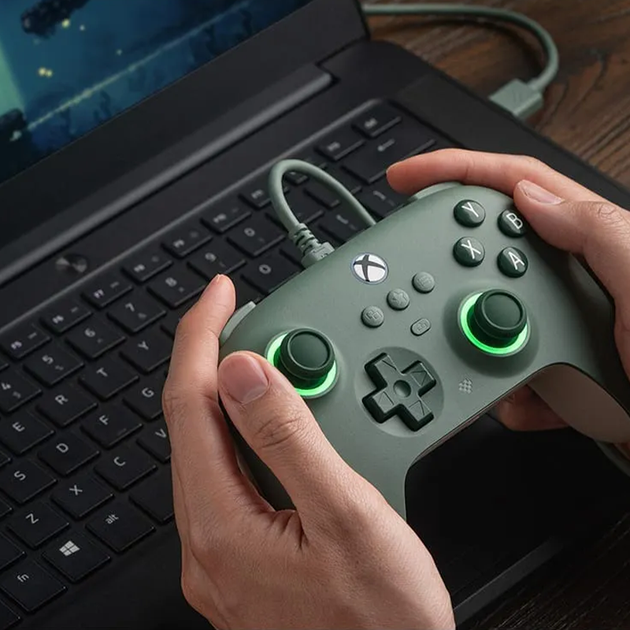 Геймпад для Xbox 8BitDo Ultimate C (USB, аудіороз'єм 3,5 мм, RGB) - зображення 5