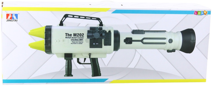 Ракетна установка LEAN Toys M202 з поролоновими снарядами 68 см 24288 (5905991054344) - зображення 1