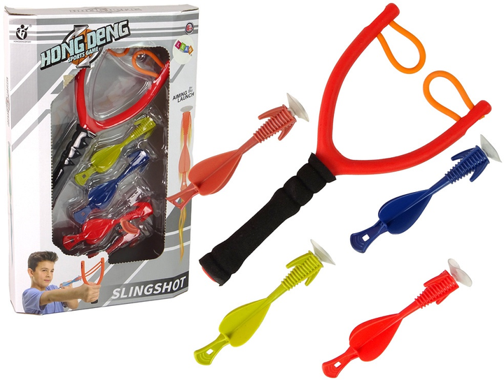 Proca do strzelania LEAN Toys na miękkie gumowe strzałki 13496 (5905323217362) - obraz 2