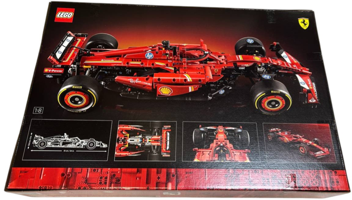 Zestaw klockow LEGO Technic Bolid F1 Ferrari SF-24 1361 element (42207) (955555911126074) - Outlet - obraz 2