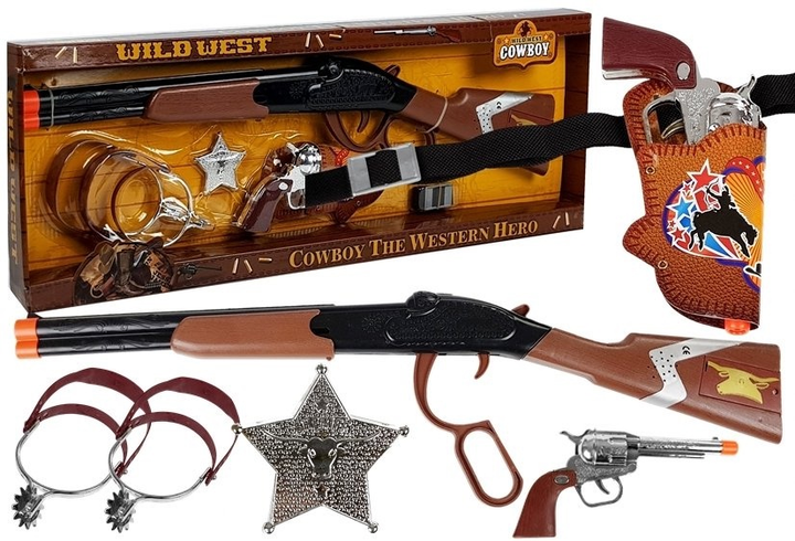 Ковбойський набір LEAN Toys Карабін з аксесуарами 4032 (5907625580236) - зображення 2