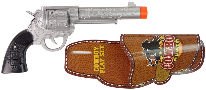 Zestaw kowbojski LEAN Toys Strzelba z akcesoriami 13373 (5905323215986) - obraz 5