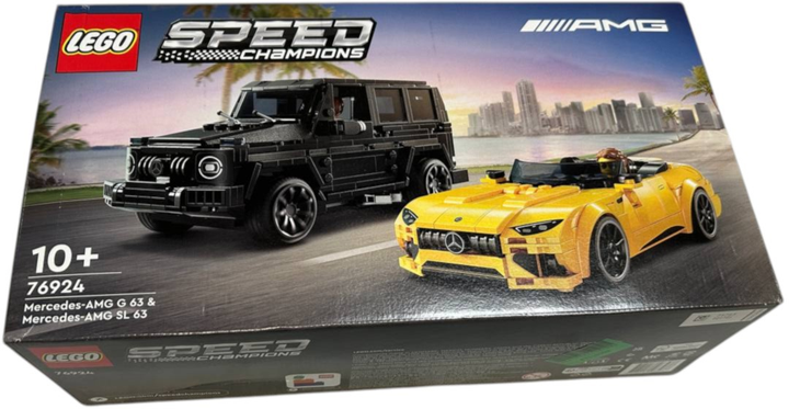 Конструктор LEGO Speed Champions Mercedes-AMG G 63 i Mercedes-AMG SL 63 808 деталей (76924) (955555911180998) - Уцінка - зображення 2