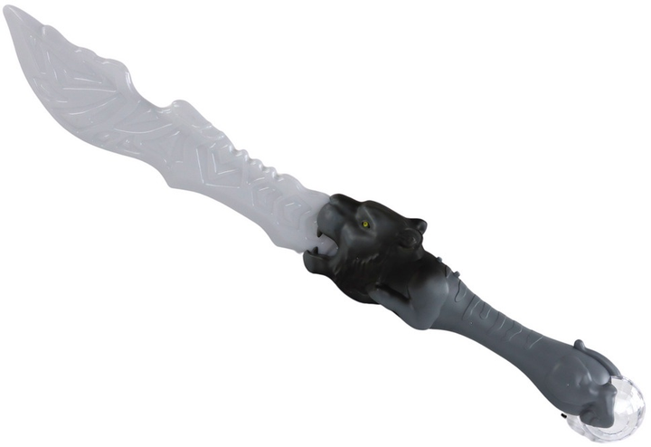 Miecz świetlny LEAN Toys z Lwem Szary 17877 (5905991007272) - obraz 1