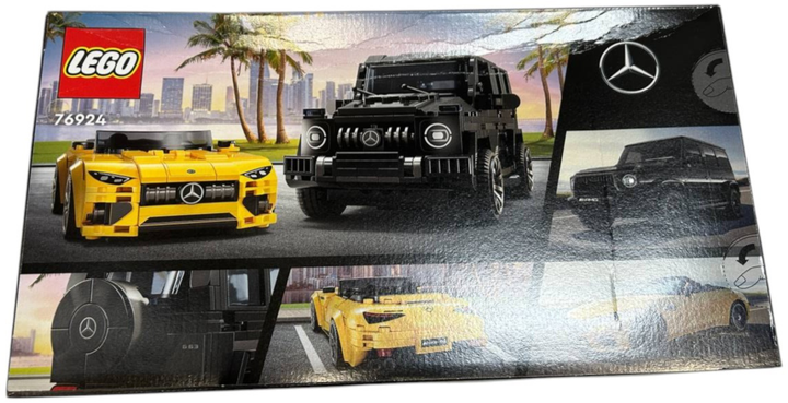 Конструктор LEGO Speed Champions Mercedes-AMG G 63 i Mercedes-AMG SL 63 808 деталей (76924) (955555911343349) - Уцінка - зображення 2