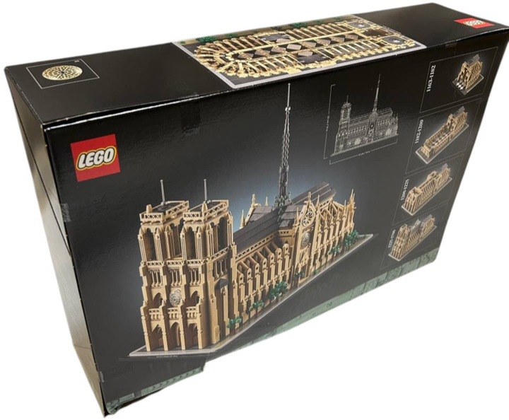 Набір Lego Architecture Нотр-Дам у Парижі 4383 деталі (21061) (955555911343406) - Уцінка - зображення 5