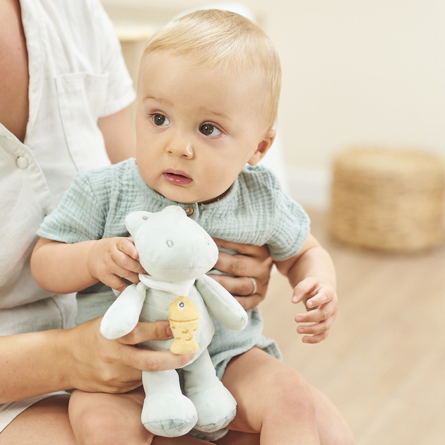 Mini pluszowa zabawka Nattou z pozytywką Krokodyl Romeo 23 cm (5414673950060) - obraz 4