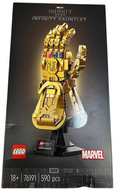 Конструктор LEGO Super Heroes Marvel Рукавичка нескінченності 590 деталей (76191) (955555911541744) - Уцінка - зображення 4