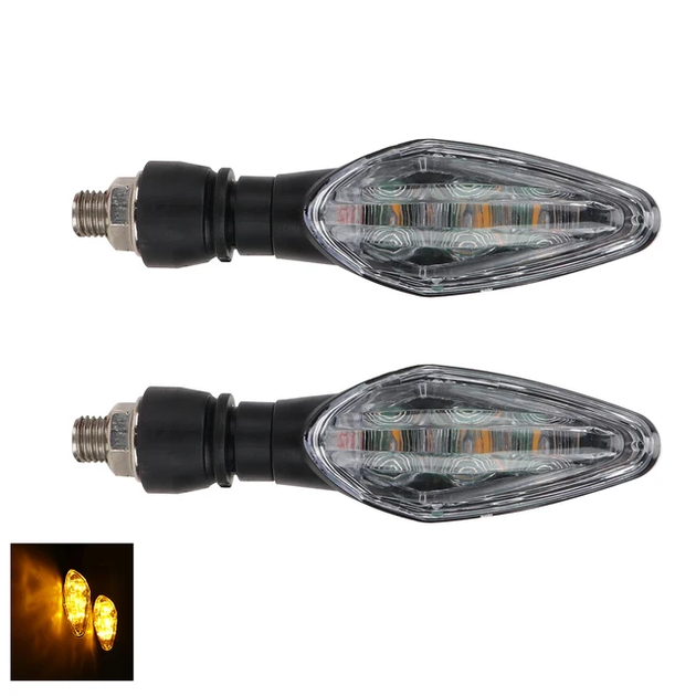 Поворотники 12V для скутера мопеда, яскраві LED - зображення 2