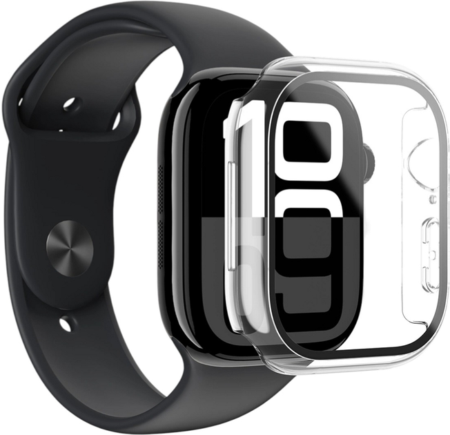 Etui AMAZINGthing Radix Glass do Apple Watch 42mm ze szklem hartowanym Transparent (4896238001393) - obraz 5