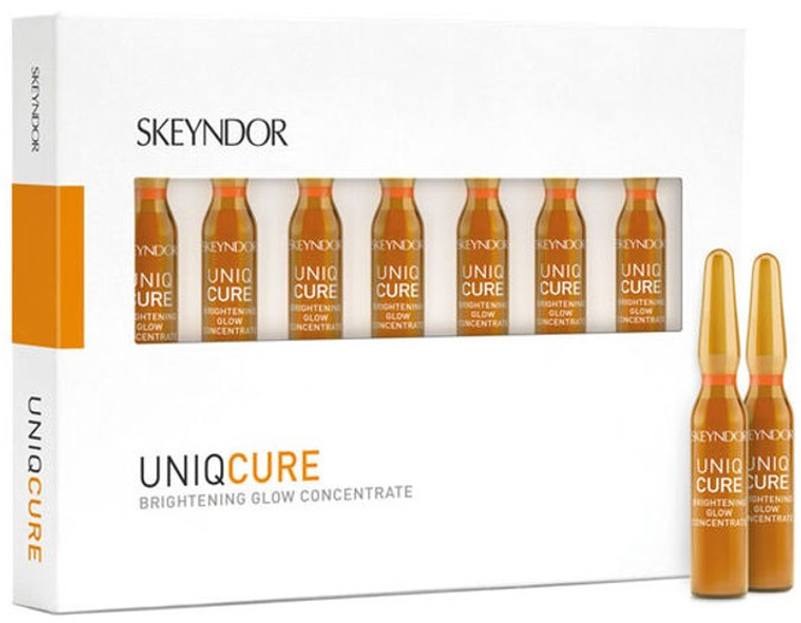 Zestaw Serum do twarzy Skeyndor Uniqcure Brightening Glow Concentrate Set 7x 2 ml (8436542365741) - obraz 1
