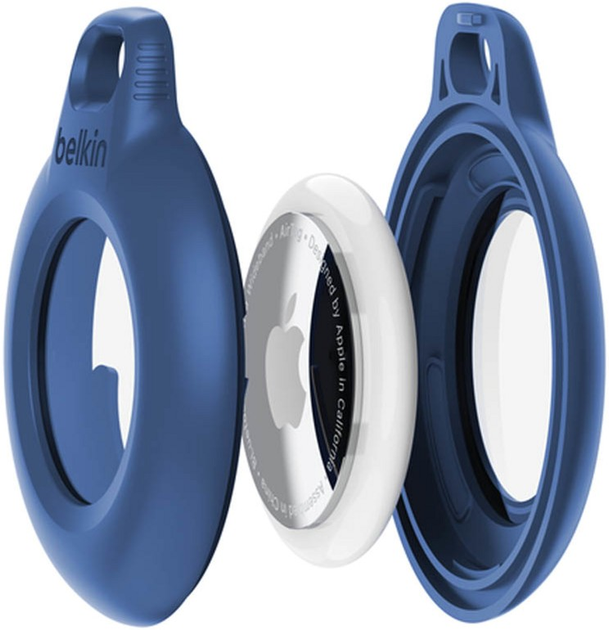 Брелок-тримач Belkin Waterproof Secure Holder for AirTag Blue (MSC013BTBL) - зображення 2