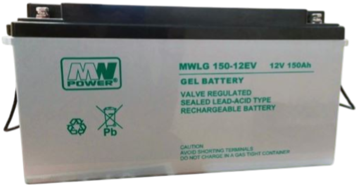 Акумуляторна батарея MW Power VRLA GEL MWLG 150-12EV 12V 150Ah (5902135116807) - зображення 1