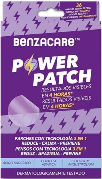 Punktowe plasterki Benzacare Power Patch na niedoskonałości 36 szt (3499320016575) - obraz 1
