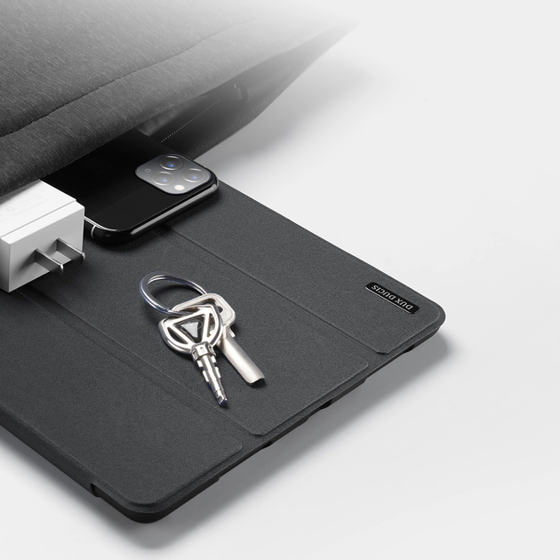 Обкладинка DUX Ducis Domo для Samsung Galaxy Tab S8/S9 Ultra з функцією Smart Sleep та підставки Black (6934913000793) - зображення 5