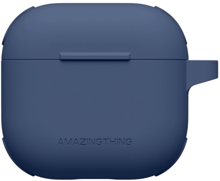 Etui AMAZINGthing Omni Case do AirPods 4 Dark Blue (4896238001577) - obraz 1
