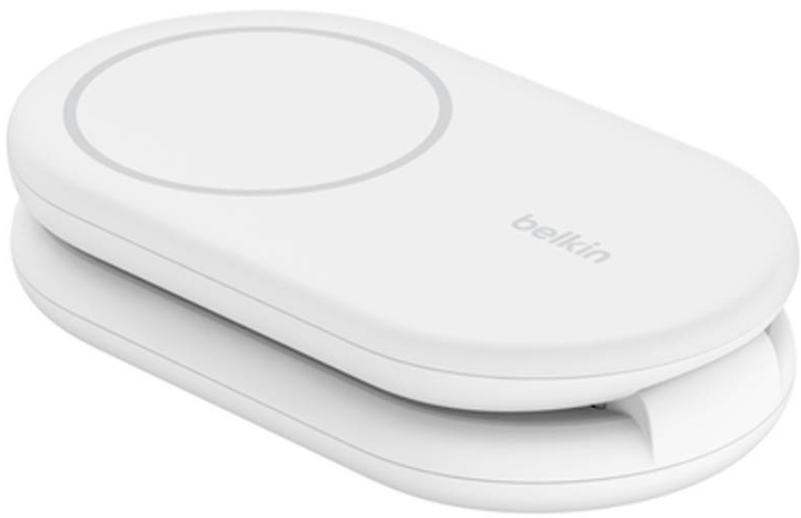 Ładowarka indukcyjna Belkin BoostCharge Magnetic Qi2 15W White (WIB007VFWH) - obraz 6