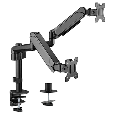 Кронштейн для монітора Gembird MA-DA2P-01 17-32" 9 кг - Фото 1 Кронштейн для монітора Gembird MA-DA2P-01 17-32" 9 кг - зображення 1