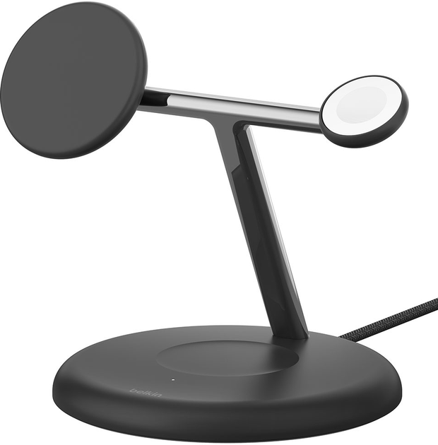 Ładowarka Belkin BoostCharge Pro MagSafe 3-in-1 Black (WIZ023VFBK) - obraz 3