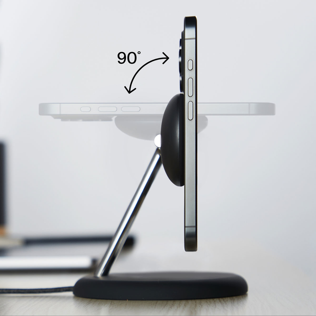 Ładowarka Belkin BoostCharge Pro MagSafe 3-in-1 Black (WIZ023VFBK) - obraz 8