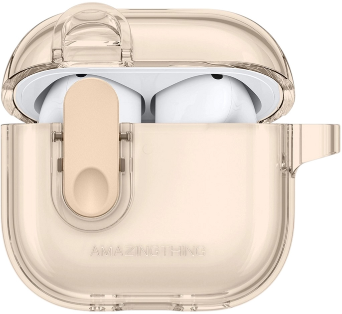 Etui AMAZINGthing Minimal Case do AirPods 4 Desert (4896238001676) - obraz 4