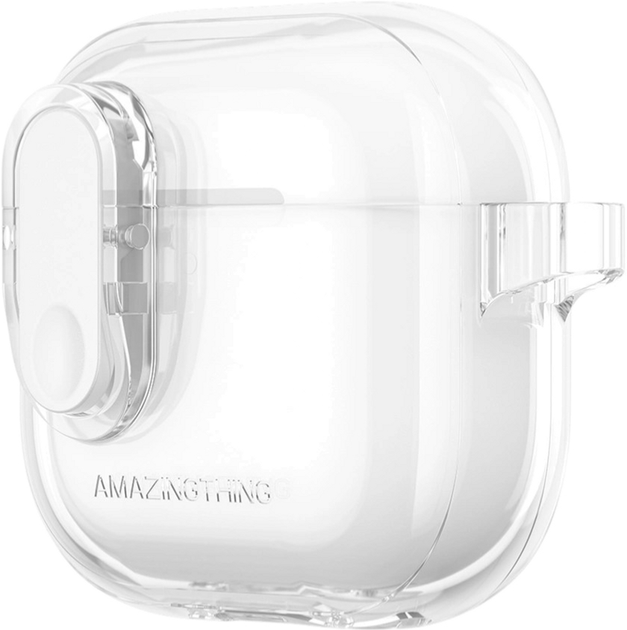 Чохол AMAZINGthing Minimal Case для AirPods 4 Transparent (4896238001669) - зображення 3