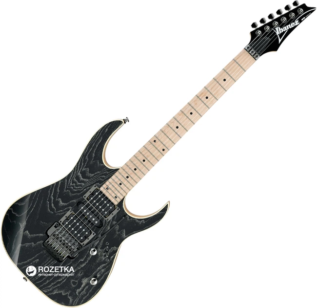 Электрогитара Ibanez RG370AHMZ SWK (226618) Silver Wave Black