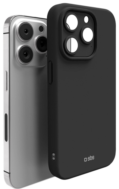Панель SBS Full Active Case D3O для Apple iPhone 15 Pro Black (8018417480195) - зображення 1