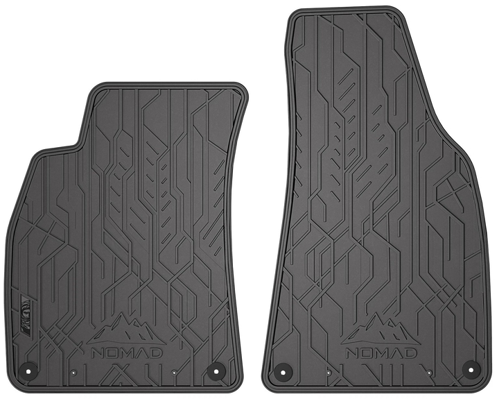 Dywaniki samochodowe Frogum Nomad do Audi A4 B7 typ 8F 2007 / Seat Exeo 2008 Czarne 2 szt (5902643419674) - obraz 1