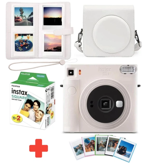 Набор камера Fujifilm Instax Square SQ1, Фотобумага 20шт, Чехол, Фотоальбом 80 фото Белый + Фоторамки в подарок (Подарочная упаковка) - Фото 1 Набор камера Fujifilm Instax Square SQ1, Фотобумага 20шт, Чехол, Фотоальбом 80 фото Белый + Фоторамки в подарок (Подарочная упаковка) - изображение 1