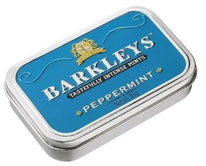 М'ятні льодяники Barkleys Mints Peppermint Breath з перцевою м'ятою 50 г - Фото 2 М'ятні льодяники Barkleys Mints Peppermint Breath з перцевою м'ятою 50 г - зображення 2