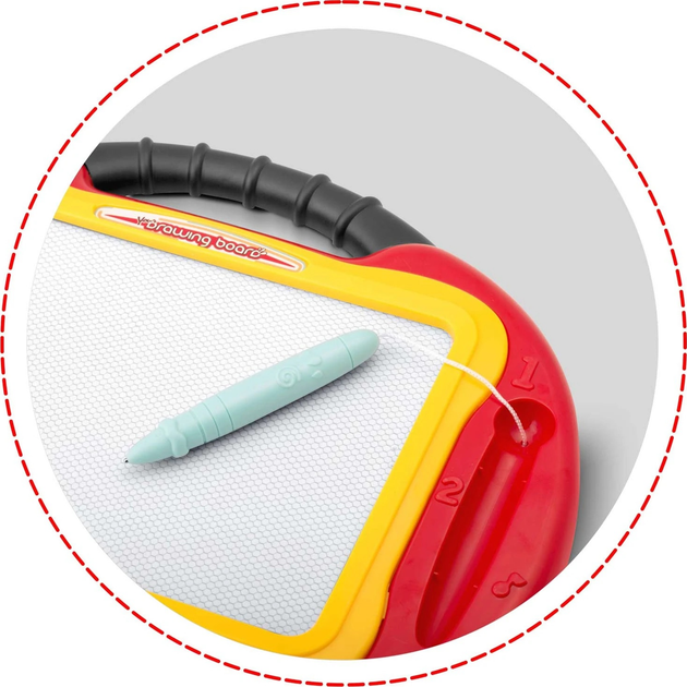 Znikopis do rysowania Ricokids 2 w 1 Czerwony (5903890613044) - obraz 8