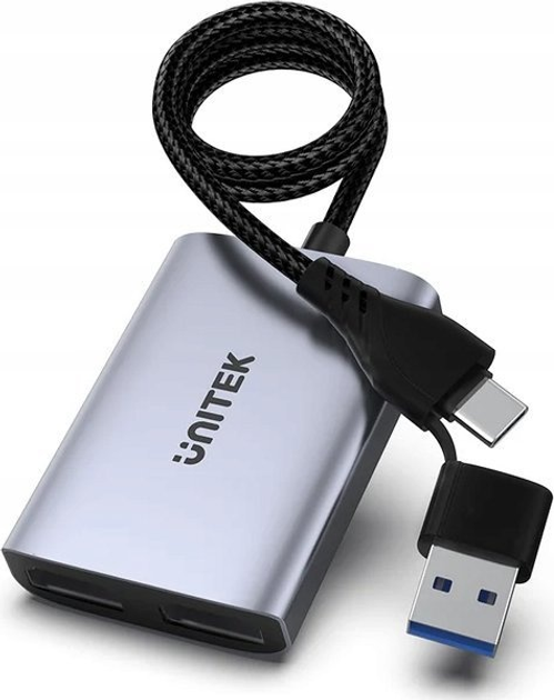 Адаптер Unitek USB C/A Dual HDMI Adapter (V1427A01) - зображення 3